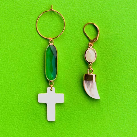 Mix-n-Match Charm Drop Earrings (mini cachito)