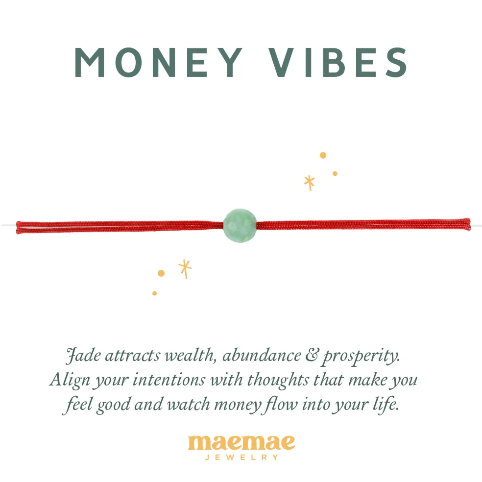 Money Vibes Jade Bracelet