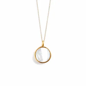 Mother of Pearl Porthole Necklace