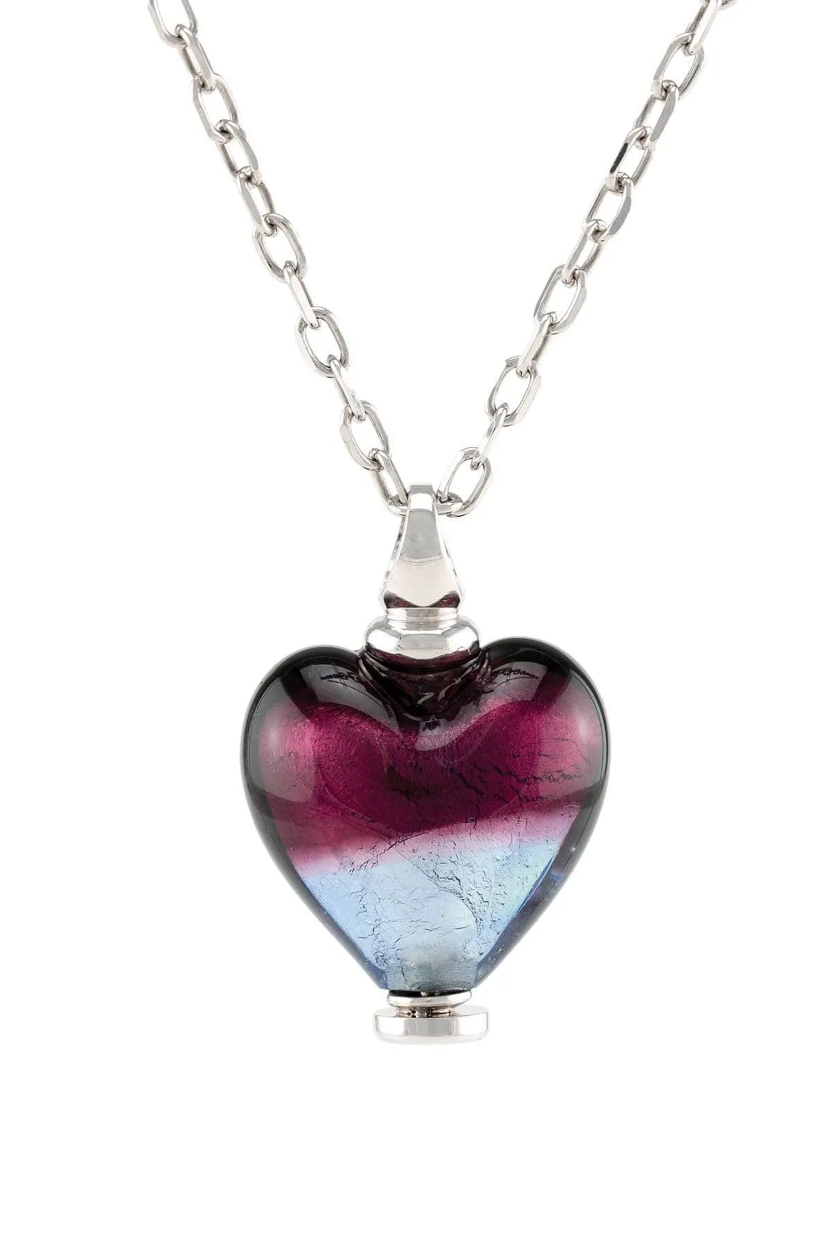 Murano Glass Heart Urn - 'Joyful Hope'