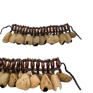 Natural Fruit Nut Shell Anklet