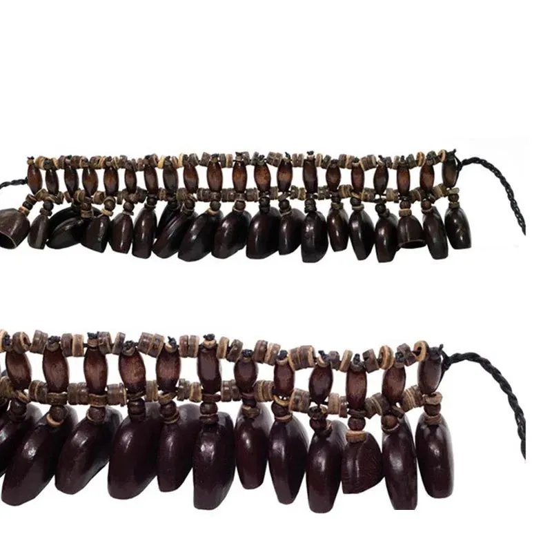 Natural Fruit Nut Shell Anklet