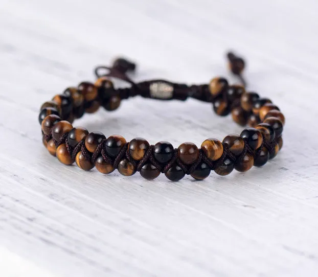 Natural Stone Braided Bracelets