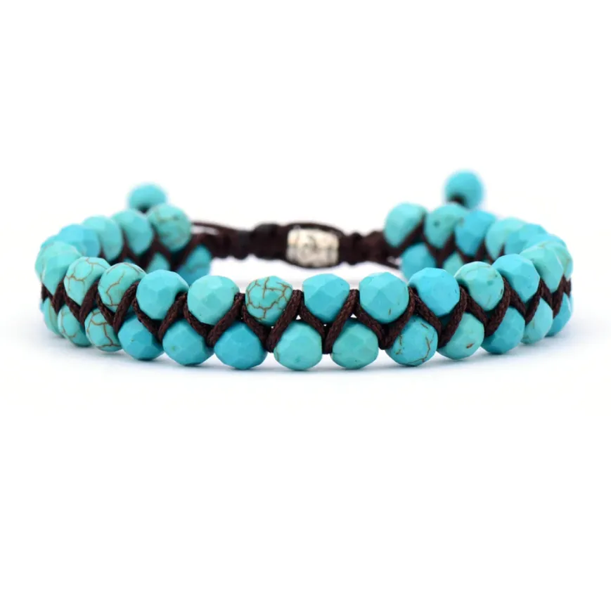 Natural Stone Braided Bracelets