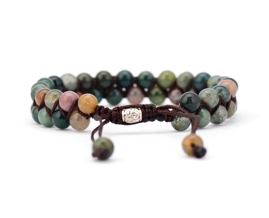 Natural Stone Braided Bracelets