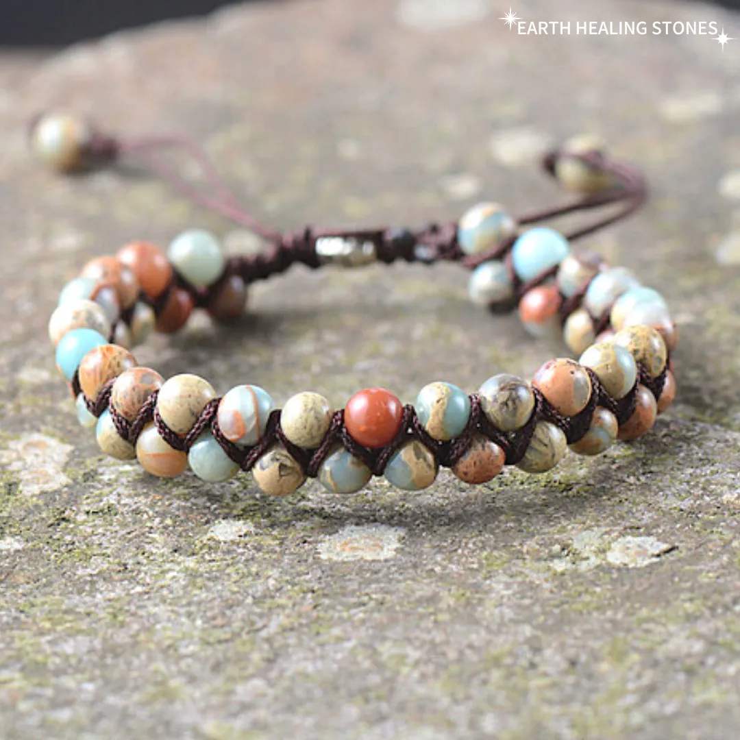 Natural Stone Braided Bracelets
