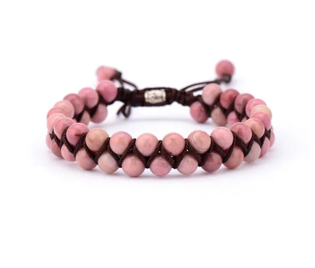 Natural Stone Braided Bracelets