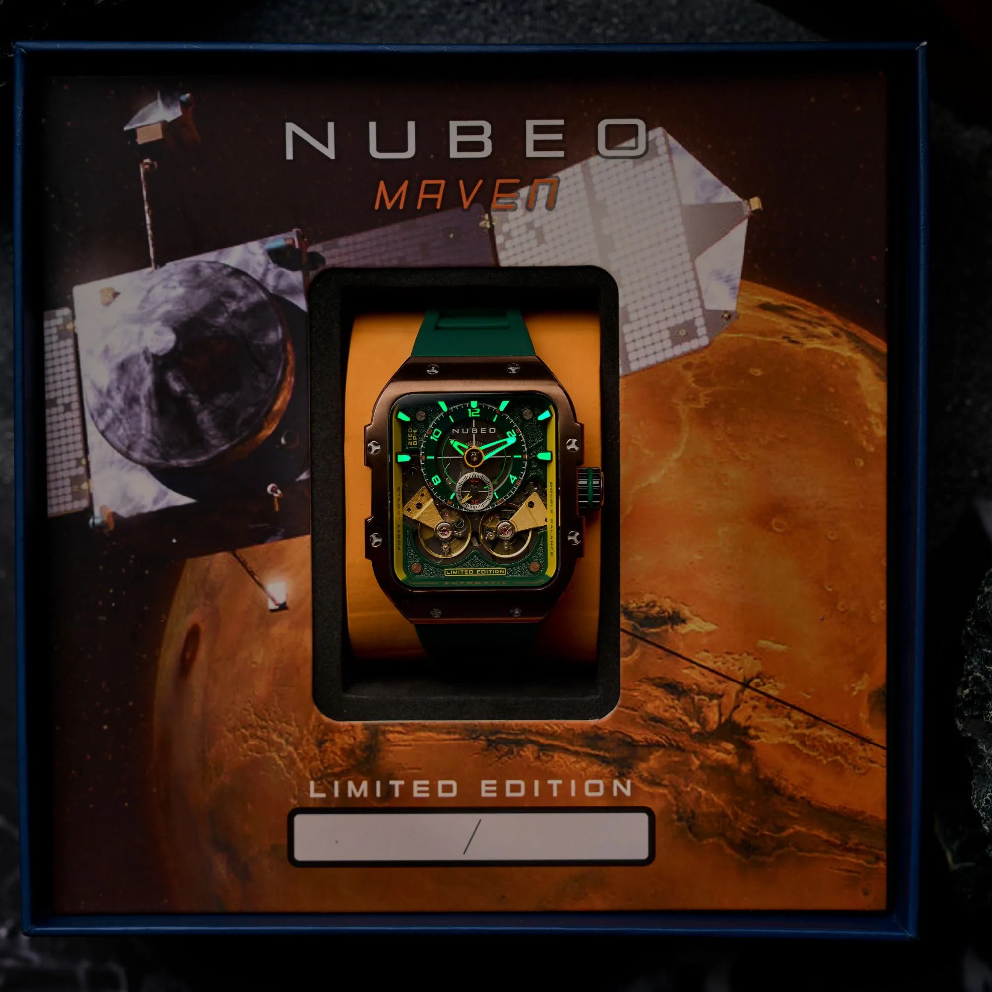 Nubeo Maven Automatic Gothic Green Limited Edition