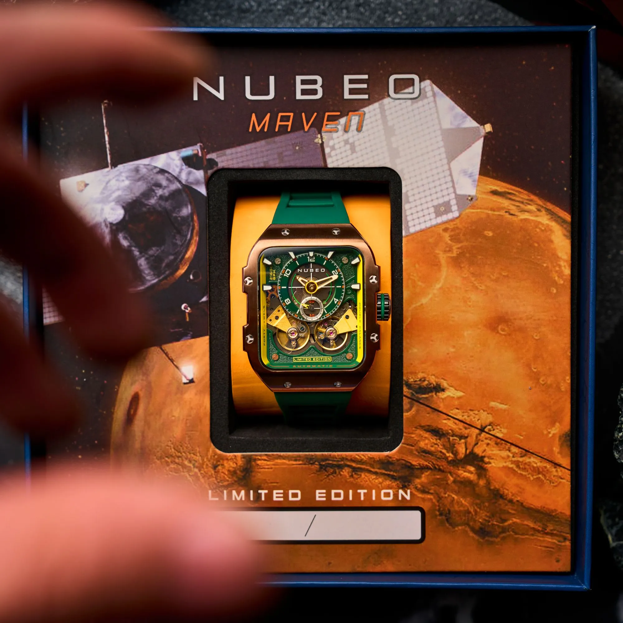 Nubeo Maven Automatic Gothic Green Limited Edition