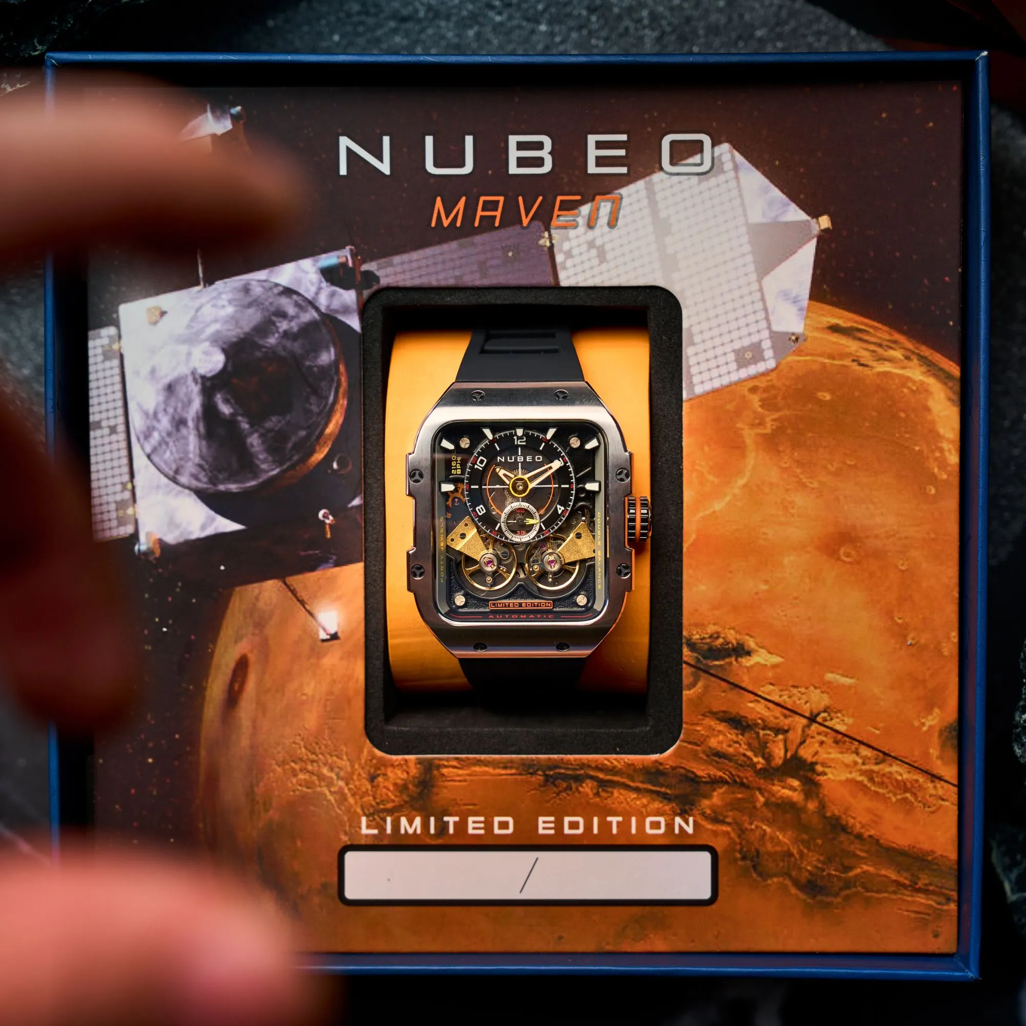 Nubeo Maven Automatic Granite Black Limited Edition