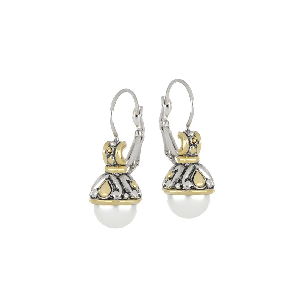 Ocean Images Collection 10mm French Wire Earrings