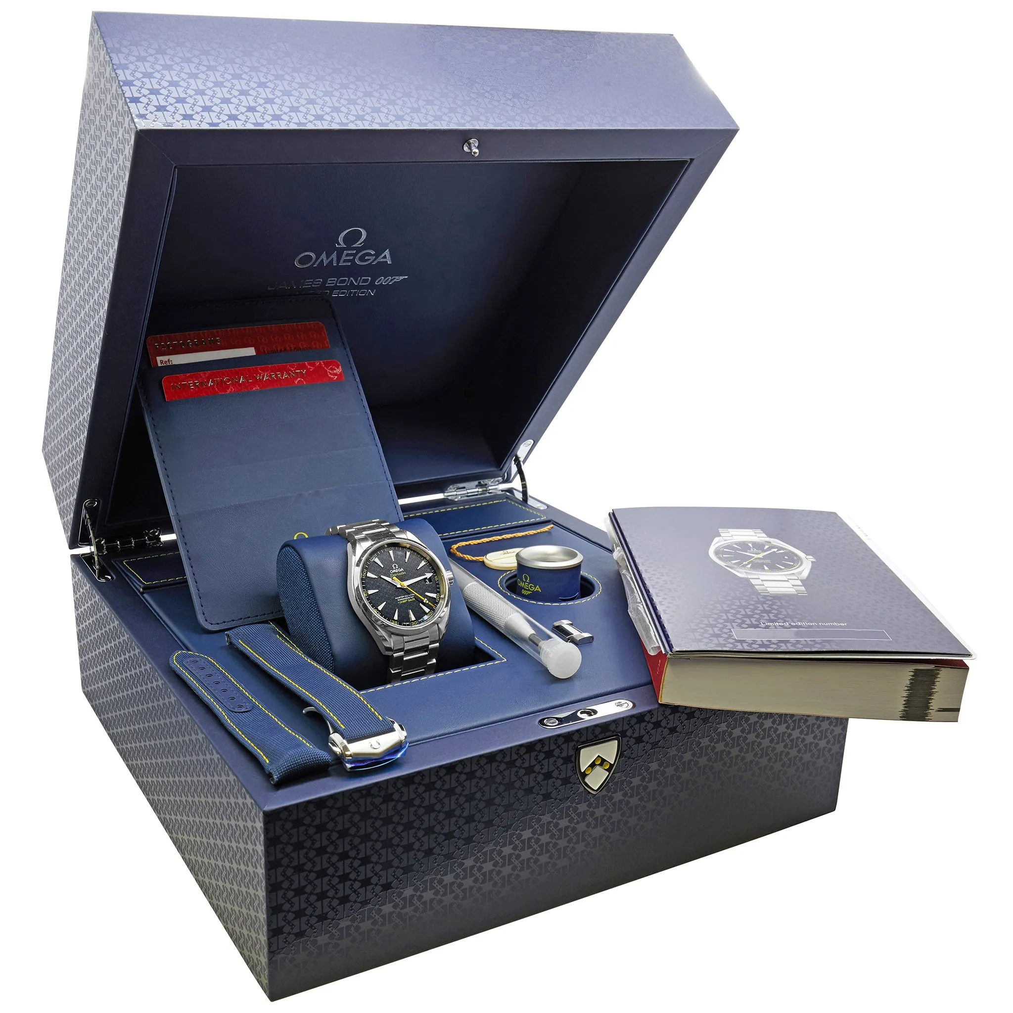 Omega Seamaster Aqua Terra James Bond 231.10.42.21.03.004 Black Dial Automatic Men's Watch