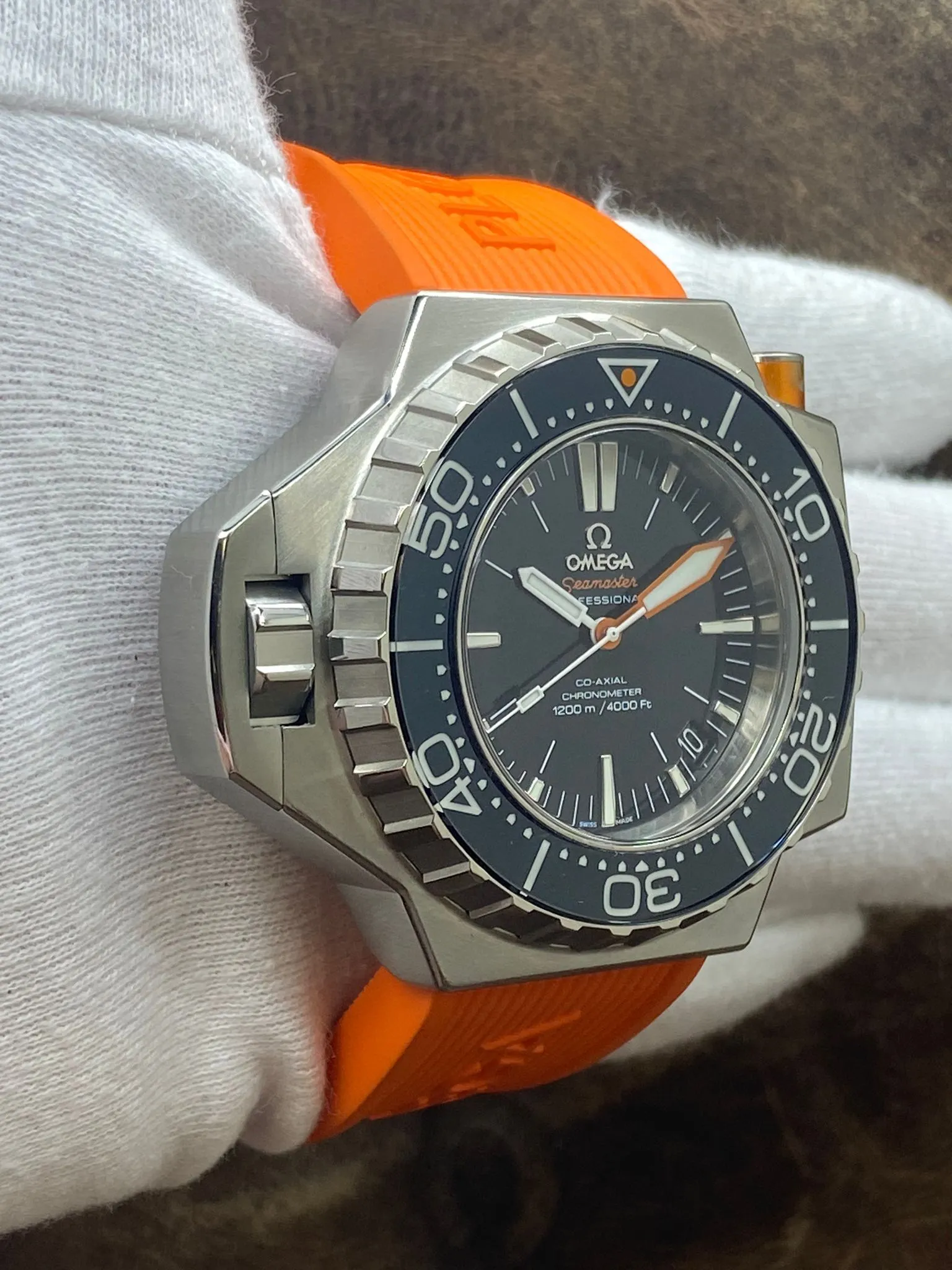 Omega SEAMASTER PLOPROF 1200M 224.32.55.21.01.001 Black Dial Automatic Men's Watch