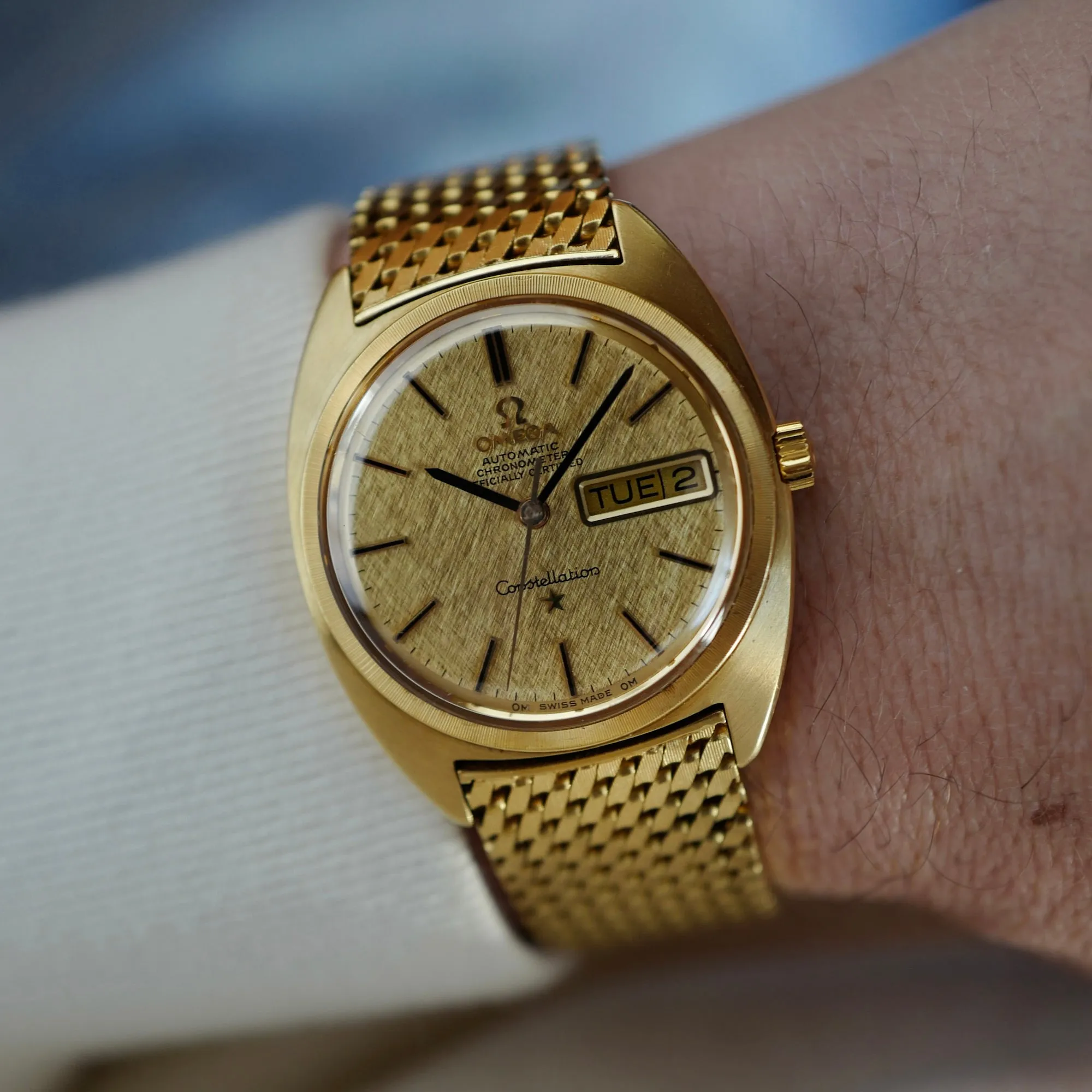 Omega Yellow Gold Constellation Ref. 168.009
