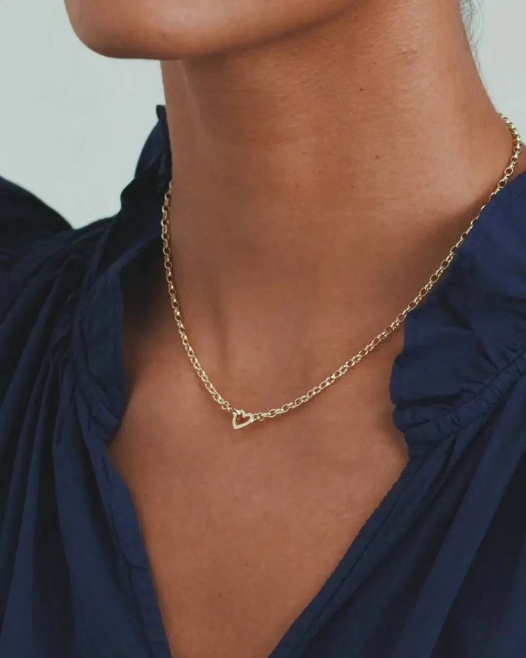 Parker Heart Mini Necklace