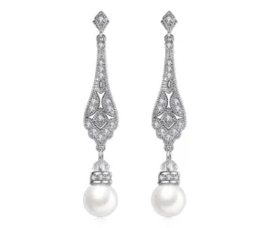 Pearl Dew Drop Earrings