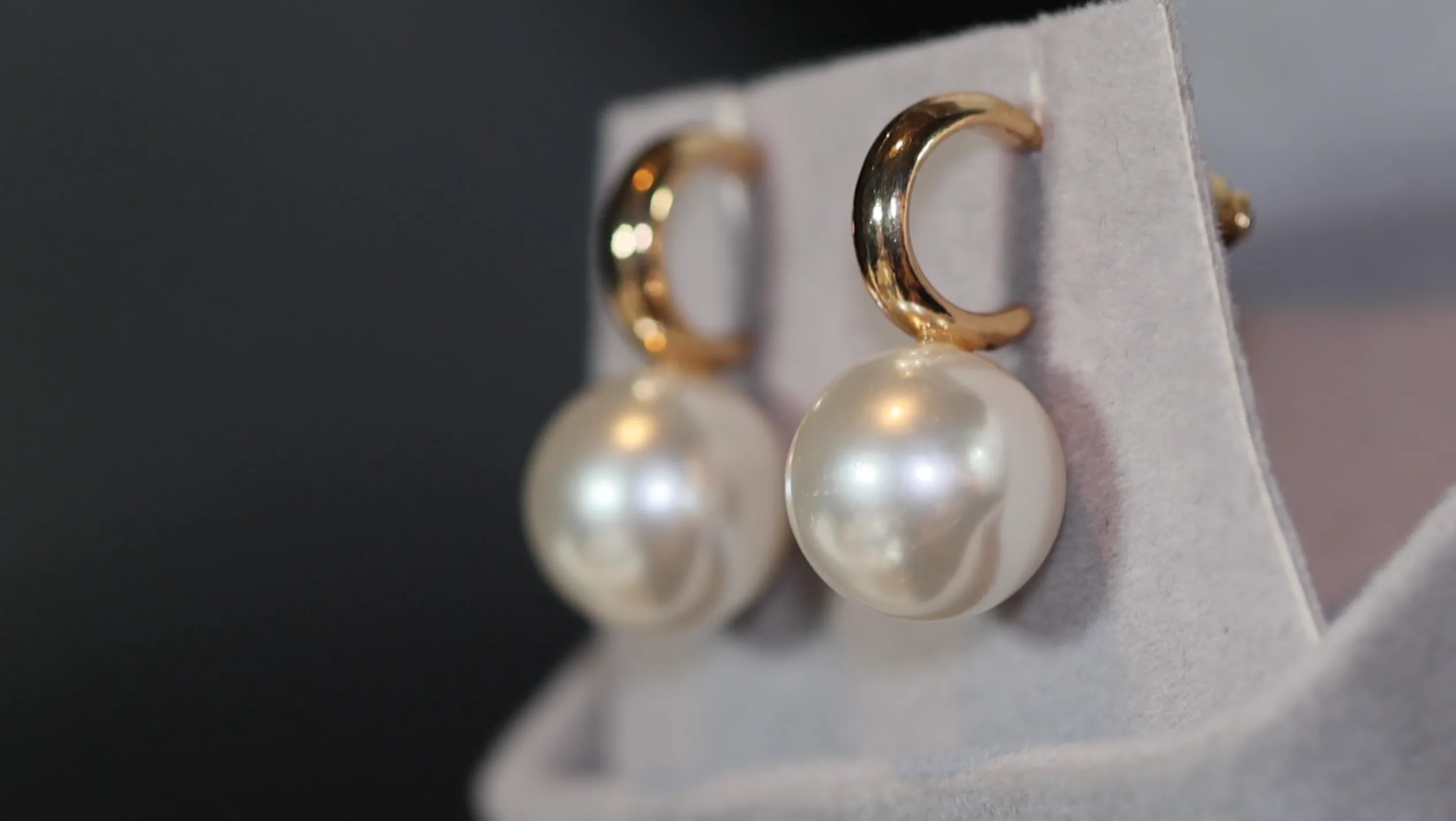 Pearl Earrings | Gold Pearl Earrings