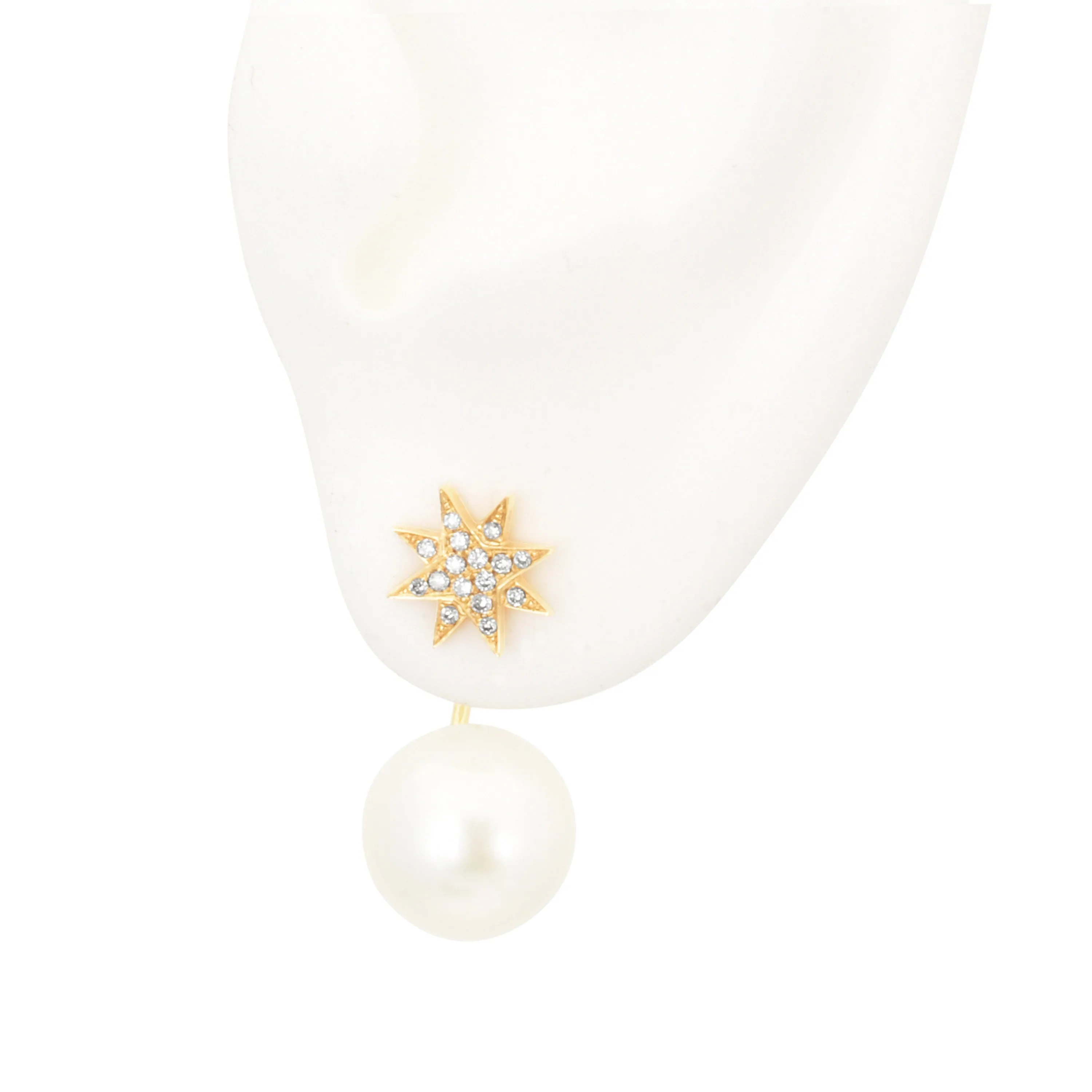 Pearl Jacket Earrings
