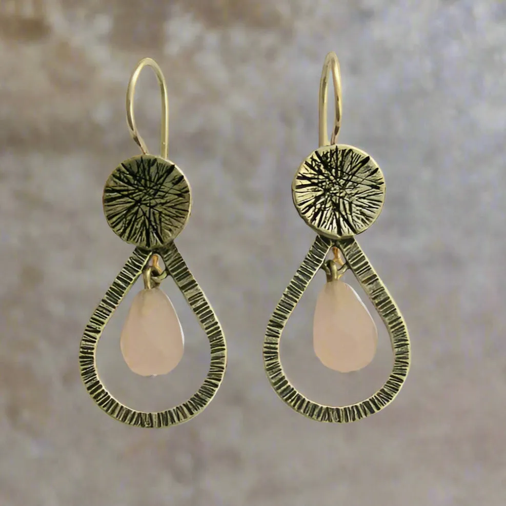 Pearl Silver Drop Earrings - Pearl Vision.