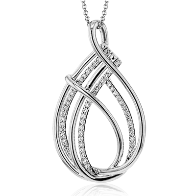 Pendant in 18k Gold with Diamonds