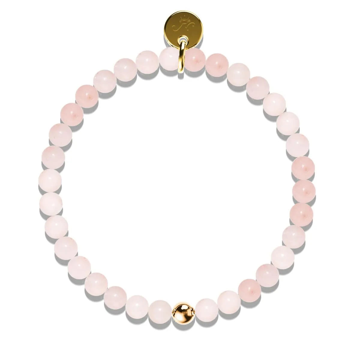 Pink Aventurine | .925 Sterling Gold Vermeil | Healing Gemstone Bead Bracelet