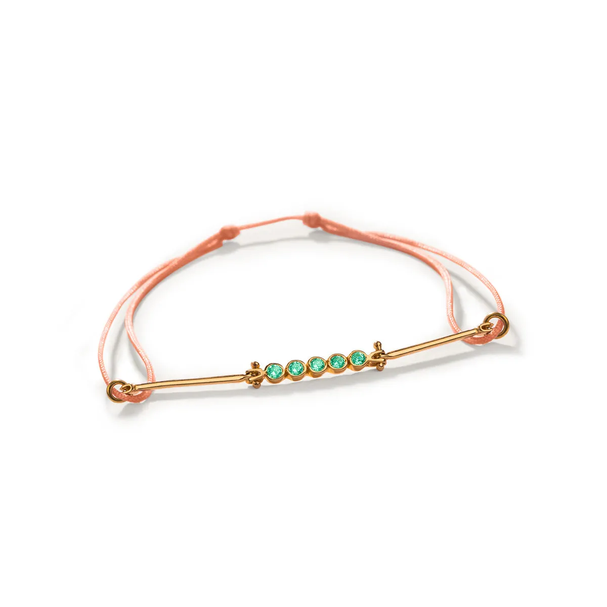 Pink Sparkle Cord Bracelet
