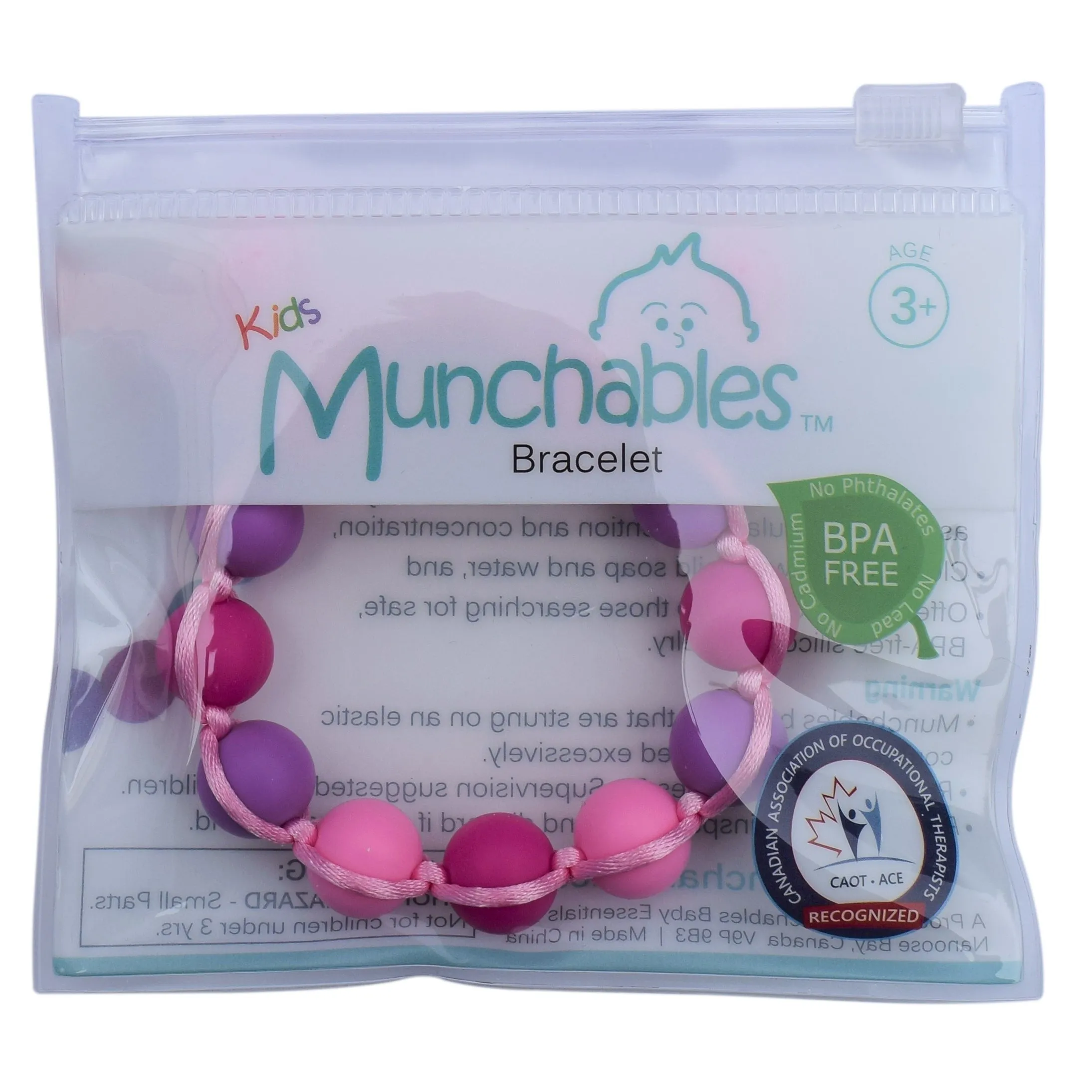 Pinks Chew Bracelet