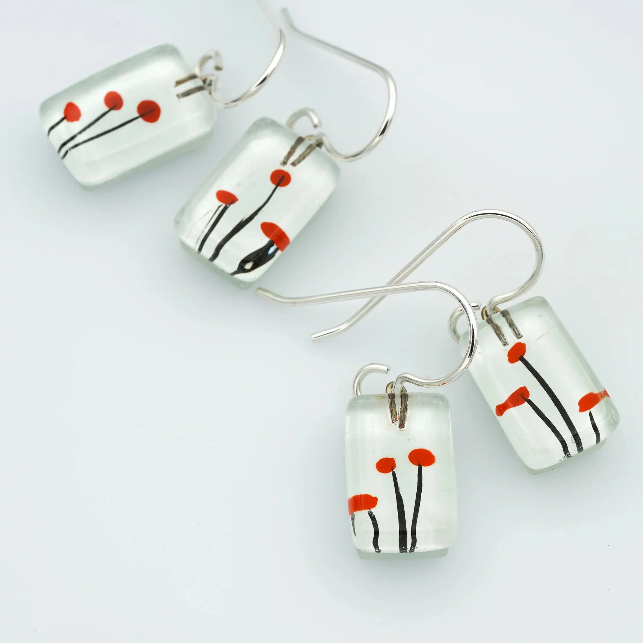 Poppies Small Drop Earrings