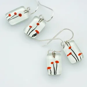 Poppies Small Drop Earrings