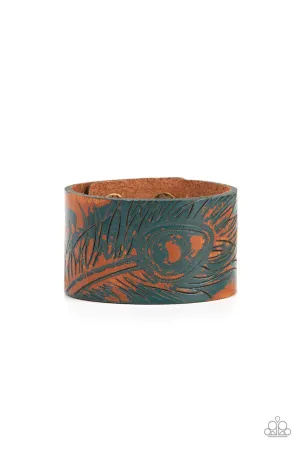 Positively Peacock Blue Paparazzi Bracelet