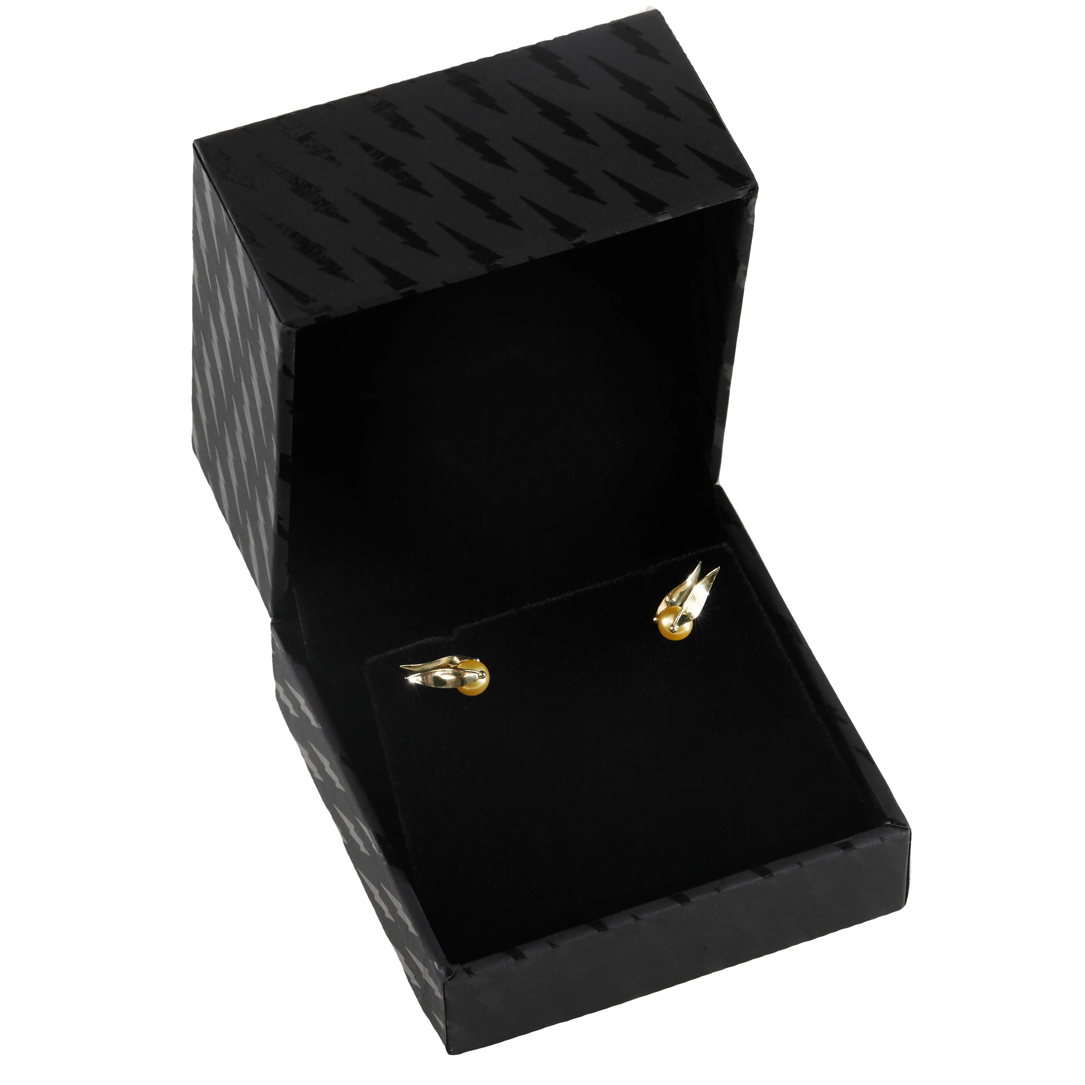 (Pre-Order) Golden Pearl Snitch Earrings