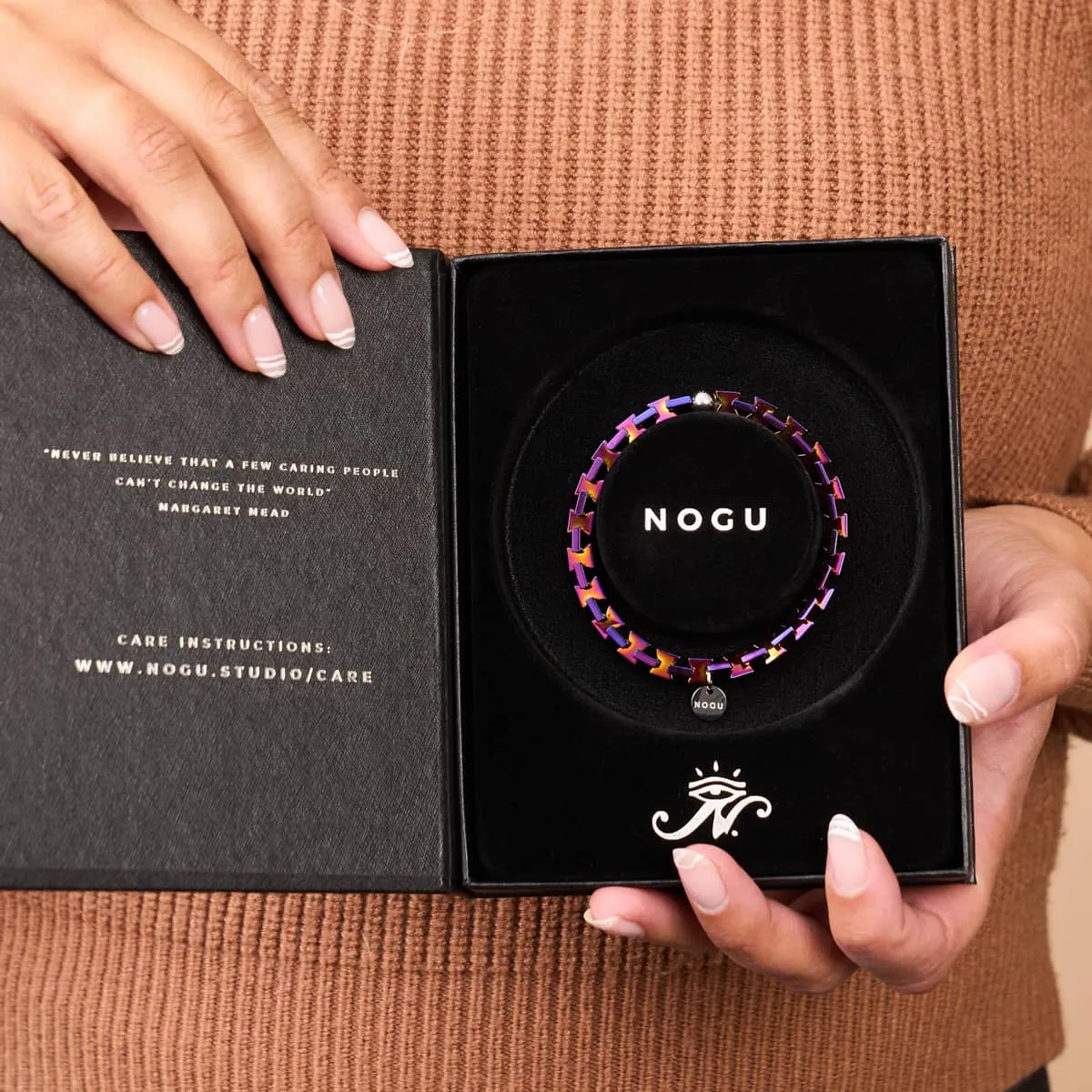 Purple Sunset | Hourglass Bracelet