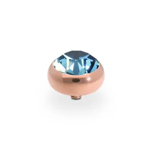 Qudo Sesto 10mm Rose Gold Topper - Montana
