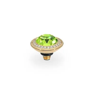 Qudo Tondo Deluxe 9mm Gold Topper - Citrus Green