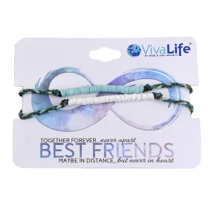 "Best Friends" Handmade Fimo Bracelet