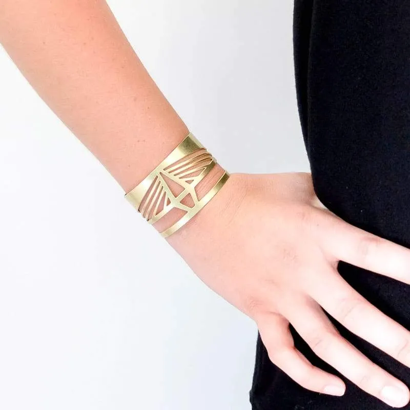 Ravenel Bridge Cuff Bracelet