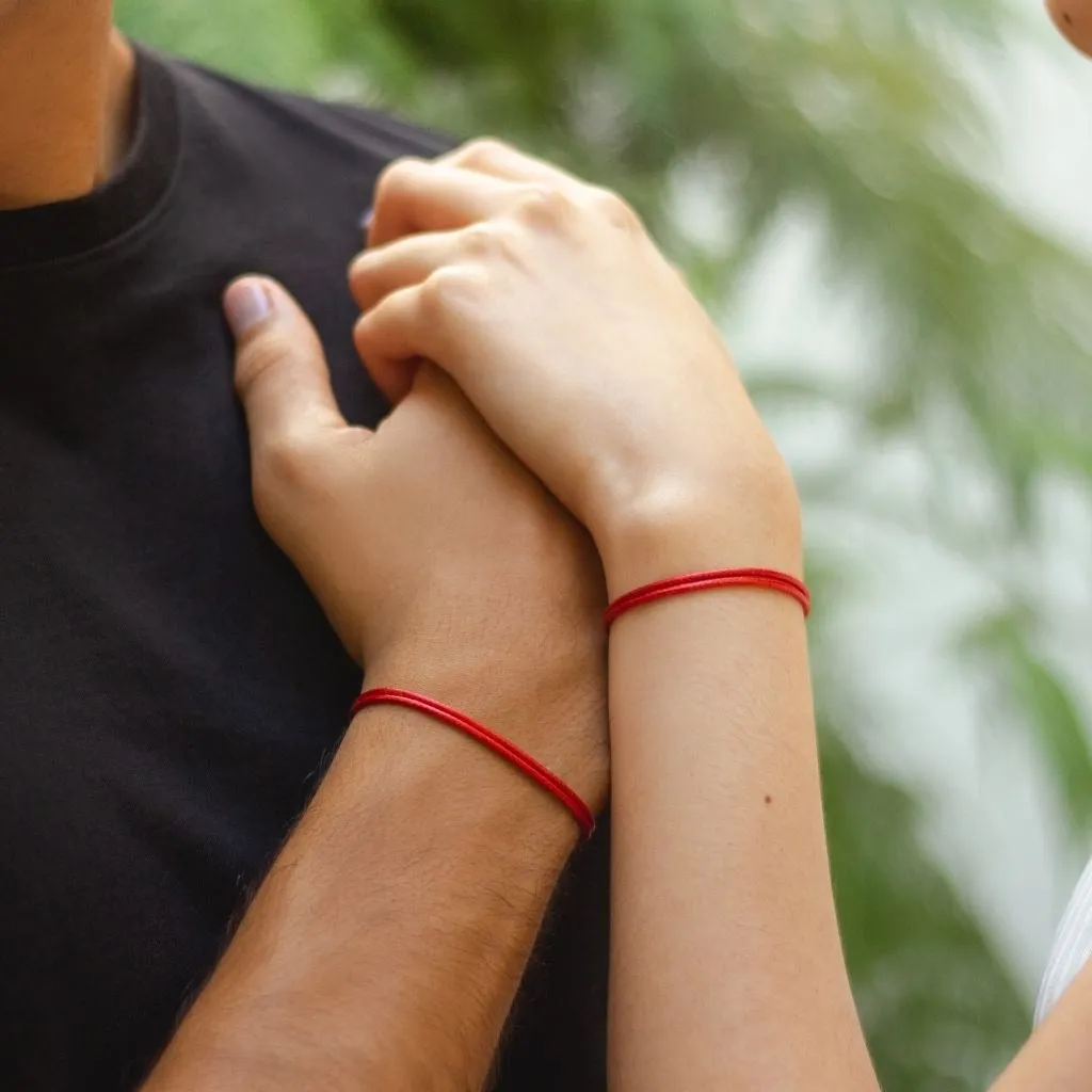 Red Cord Bracelet - Luck & Protection