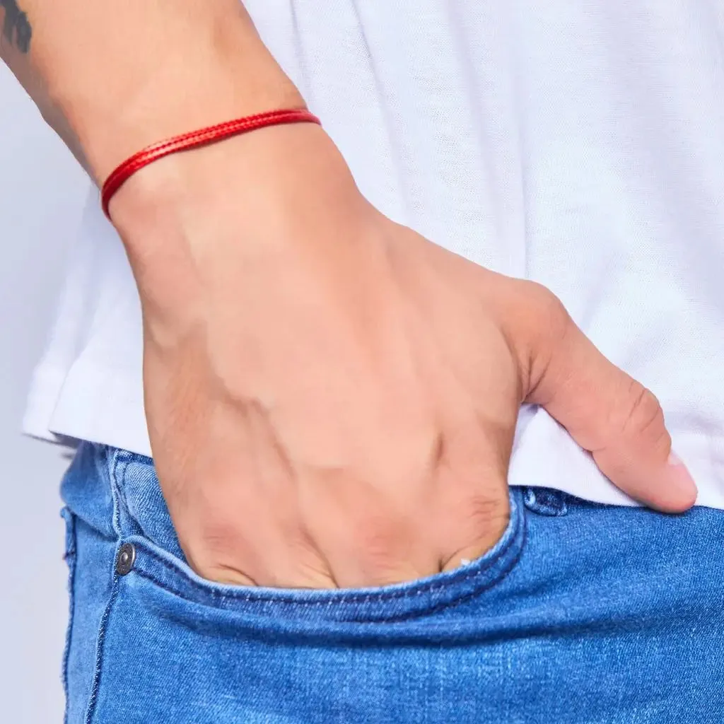 Red Cord Bracelet - Luck & Protection