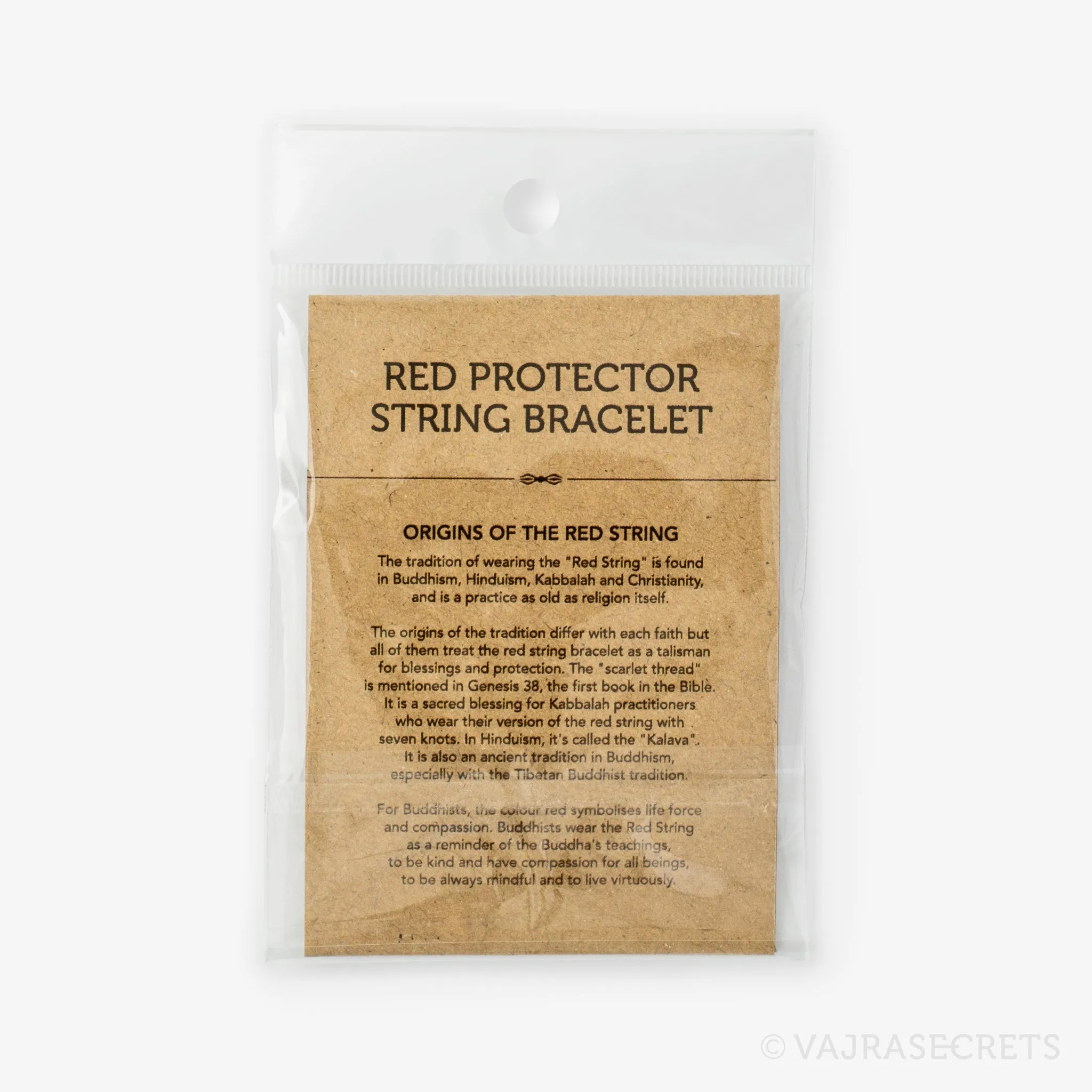 Red Protector String Bracelet