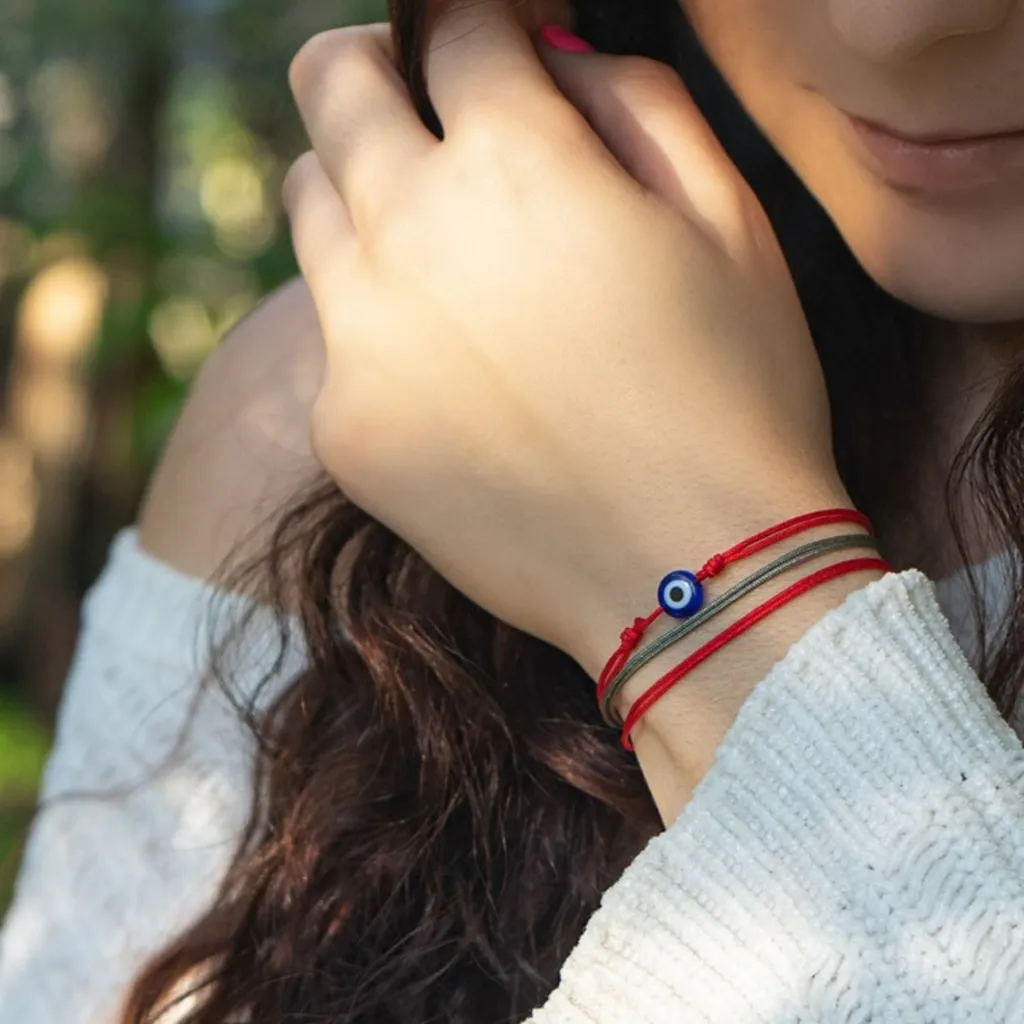Red String Bracelet Set - Good Luck & Protection