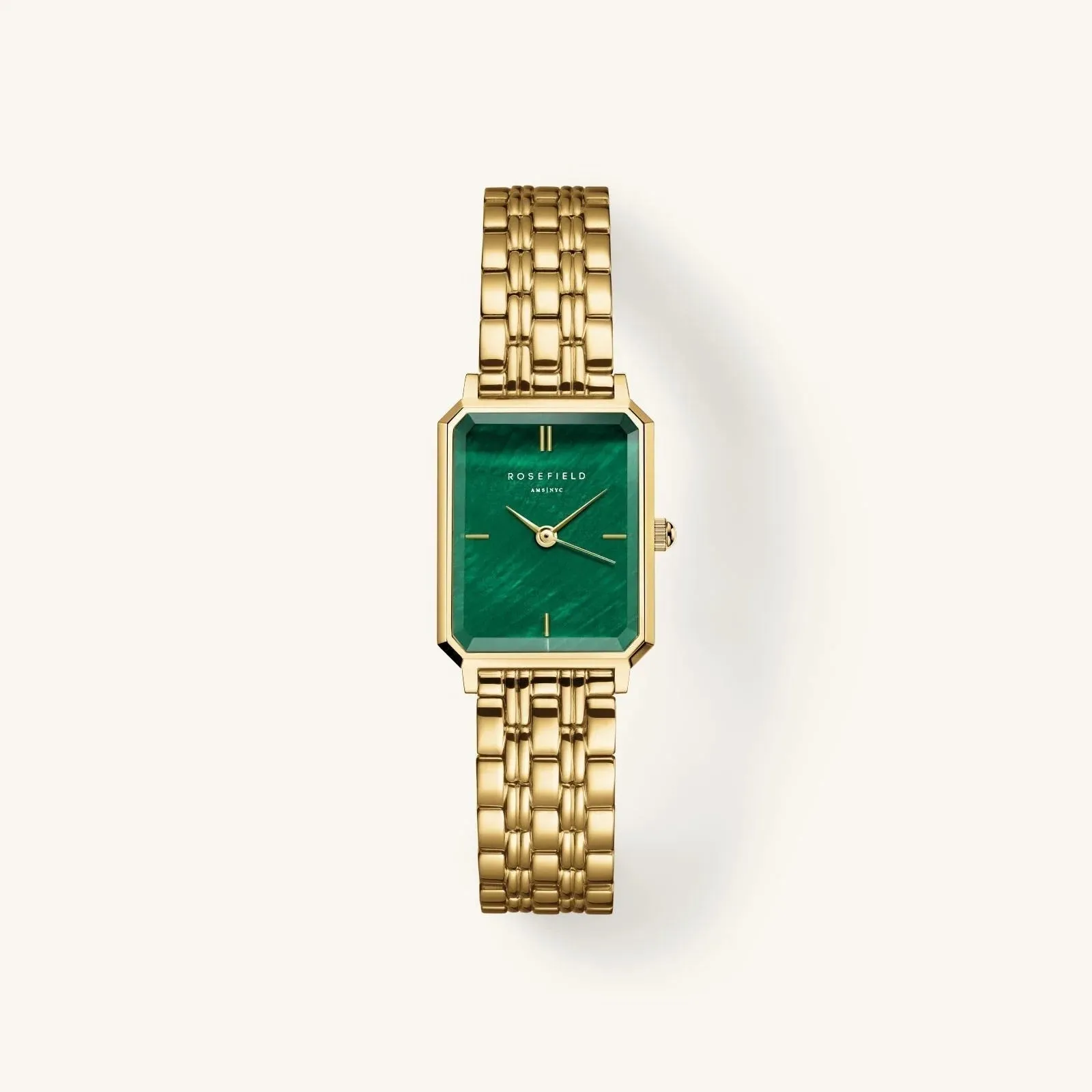 Rosefield Octagon XS Emerald OEGSG−O79
