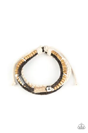 Sahara Pilgrim Black Paparazzi Bracelet