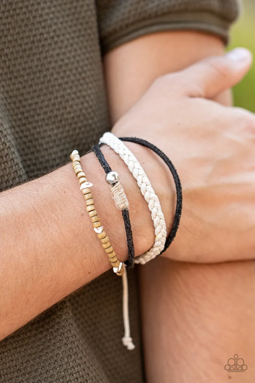 Sahara Pilgrim Black Paparazzi Bracelet