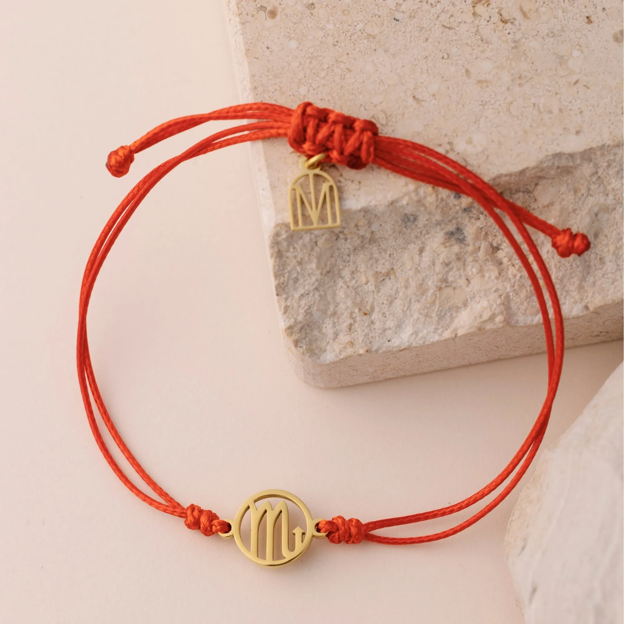 Scorpio Zodiac Thread Bracelet
