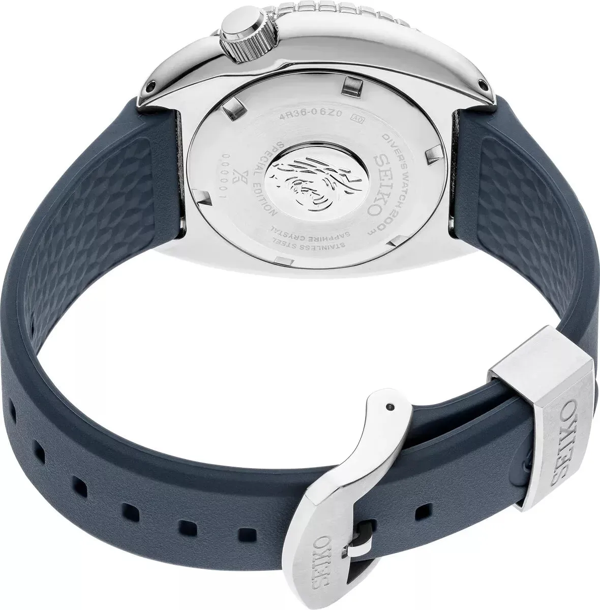 Seiko Prospex Automatic Diver Rotating Bezel 45.0 mm Blue Dial Men's Watch (SRPF77)
