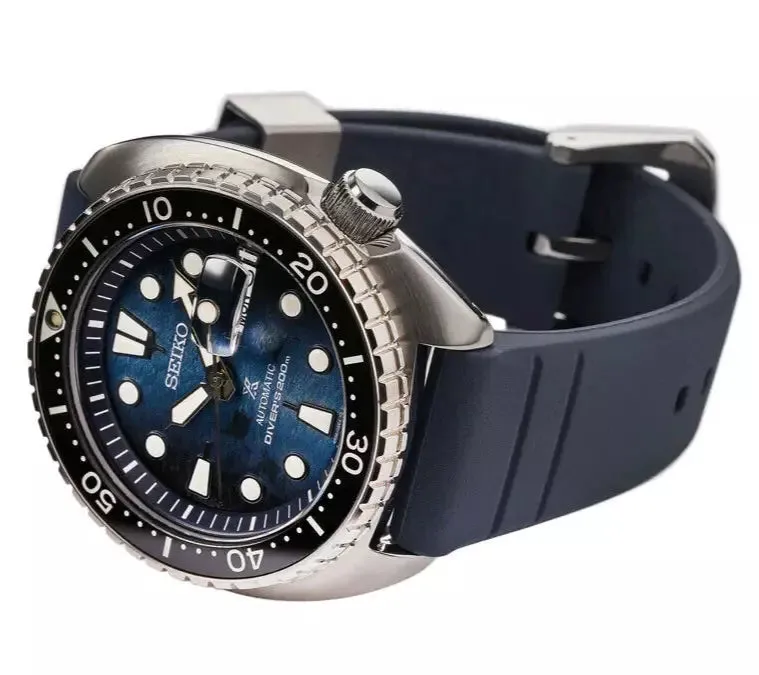 Seiko Prospex Automatic Diver Rotating Bezel 45.0 mm Blue Dial Men's Watch (SRPF77)