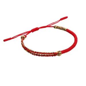 Semi-braided Tibetan Bracelet