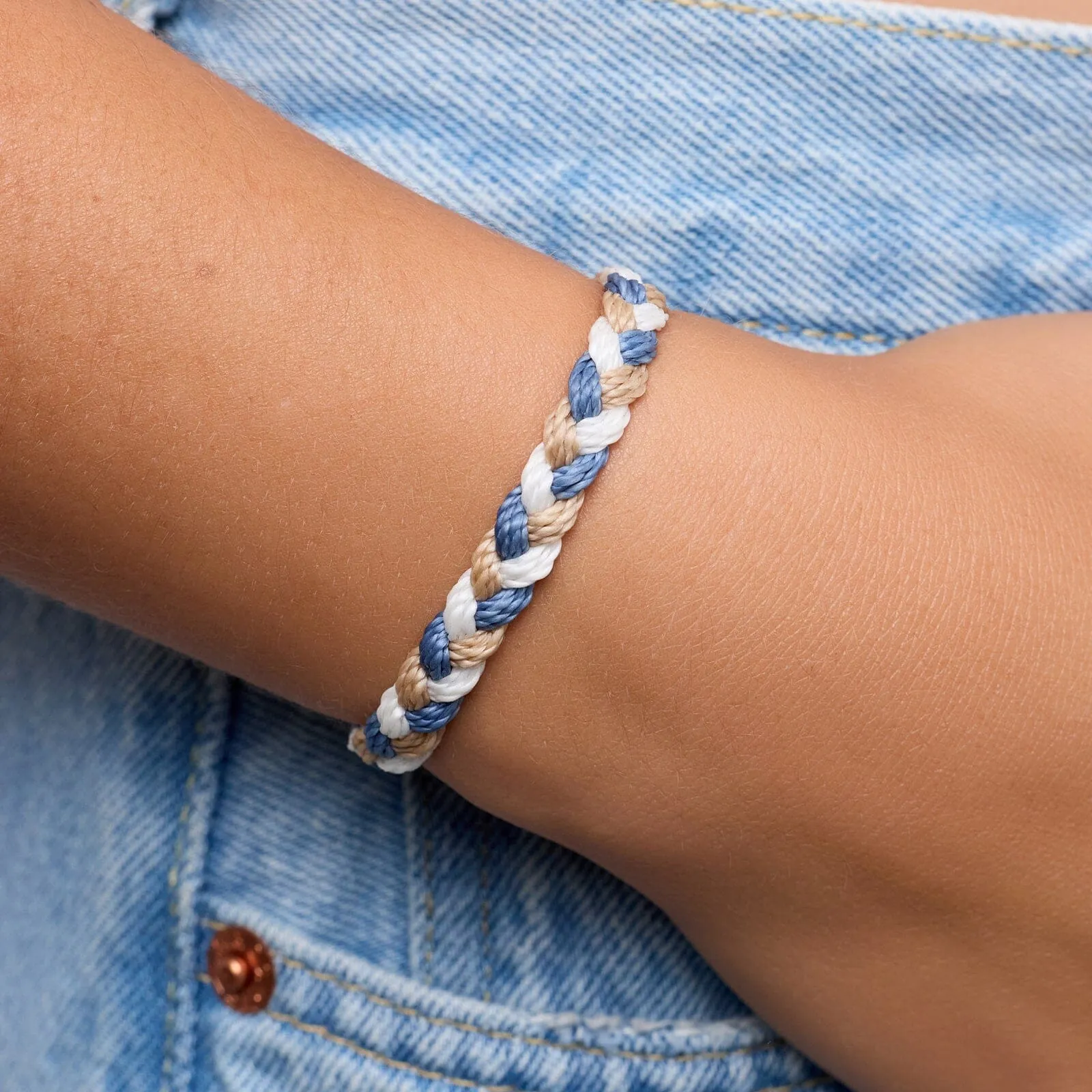 Shark Week Braided Bracelet