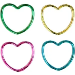 Shiny Heart Bracelets (12ct)