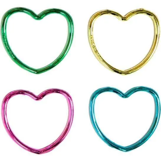 Shiny Heart Bracelets (12ct)